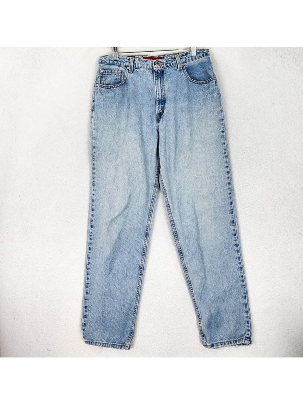 Vintage Levis Silvertab Jeans Juniors 13 Blue Loose Baggy High Rise USA 90s